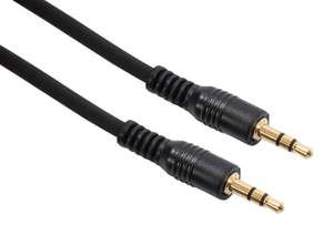 Kinsman Standard Soundcard Cable ~ 3.5mm Stereo/3.5mm Stereo ~ 10ft/3m