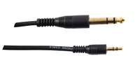 Kinsman Standard Soundcard Cable ~ 3.5mm Stereo/6.35mm Stereo ~ 10ft/3m