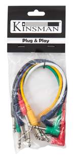 Kinsman Standard Patch Cables ~ 1ft/.3m ~ 6 Pack Product Image
