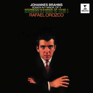 Brahms: Piano Sonata No. 3, Op. 5 & Intermezzi, Op. 119 Nos. 1 & 2