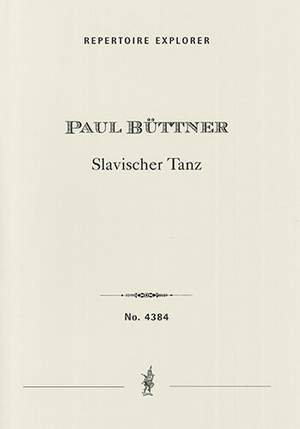 Büttner, Paul: Slavonian Dance in G Minor