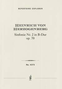 Herzogenberg, Heinrich von: Symphony No. 2 Op.70