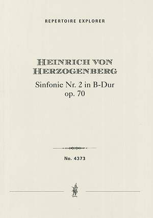 Herzogenberg, Heinrich von: Symphony No. 2 Op.70