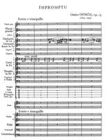 Ostrcil, Otakar: Impromptu Op.13 for orchestra Product Image
