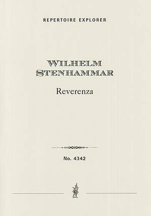Stenhammar, Wilhelm: Reverenza for orchestra
