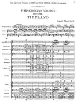 Albert, Eugen d': Symphonic prelude to the opera Tiefland Op.34 Product Image