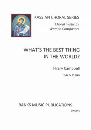 Hilary Campbell: What's the best thing in the world?