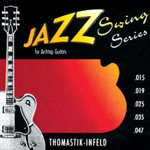 Thomastik Jazz Guitar Strings Jazz Swing SET. Flatwound. Gauge