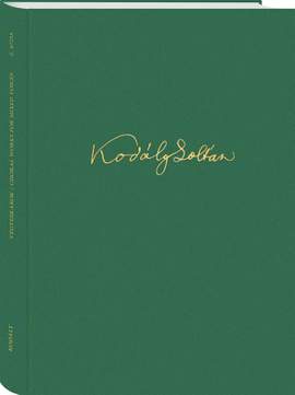 Kodaly, Zoltan: Choral Works for Mixed Voices (hardback)