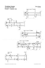 Boulez Pierre: Troisième Sonate: Formant 1: Antiphonie Product Image