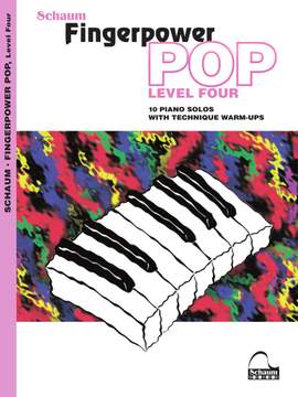 Fingerpower Pop - Level 4: 10 Piano Solos with Technique Warm-Ups
