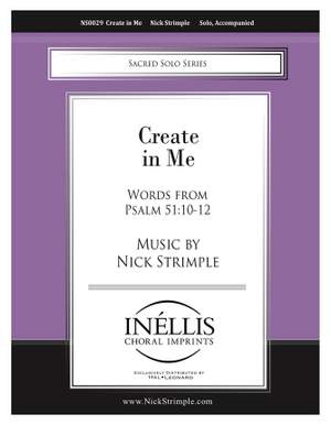 Nick Strimple: Create in Me