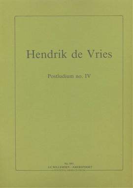 H. de Vries: Postludium 4