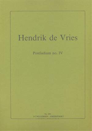 H. de Vries: Postludium 4