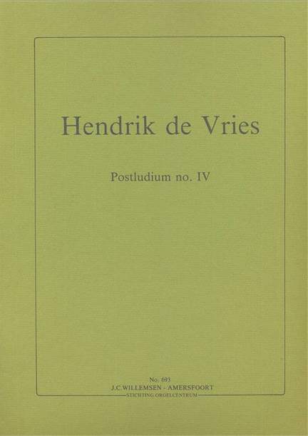 H. de Vries: Postludium 4