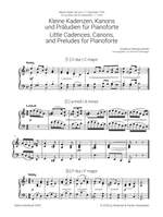 Mandyczewski, Eusebius: Little Cadences, Canons and Preludes for Pianoforte Product Image