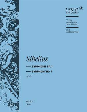 Sibelius, Jean: Symphony No. 4 in A minor Op. 63