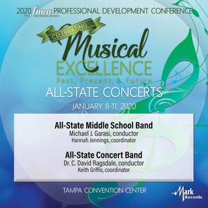2020 Florida Music Education Association (FMEA): All-State Middle School Band & All-State Concert Band [Live]
