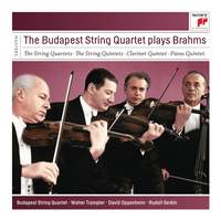 The Budapest String Quartet Play Brahms - Sony: 19439789332