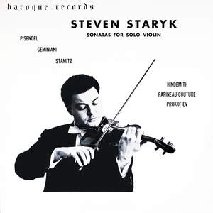 Sonatas For Solo Violin