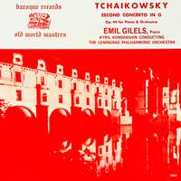 Tchaikowsky Second Concerto In G Op. 44 For Piano & Orchestra