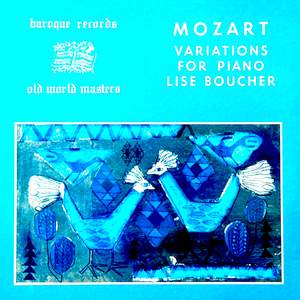 Mozart Variations For Piano