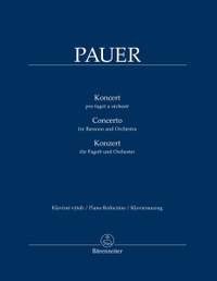 Pauer, Jirí: Concerto for Bassoon and Orchestra