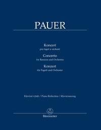 Pauer, Jirí: Concerto for Bassoon and Orchestra