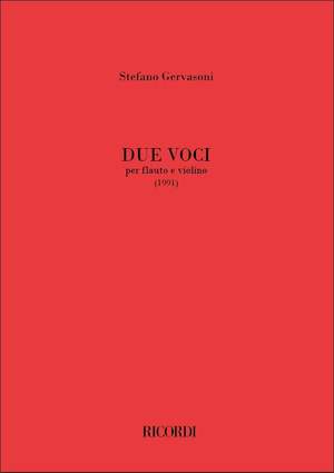 Stefano Gervasoni: Due Voci