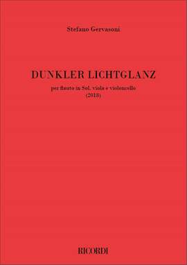 Stefano Gervasoni: Dunkler Lichtglanz