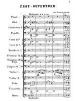 Reinecke, Carl: Fest-Ouvertüre op. 148 in C for grand orchestra Product Image