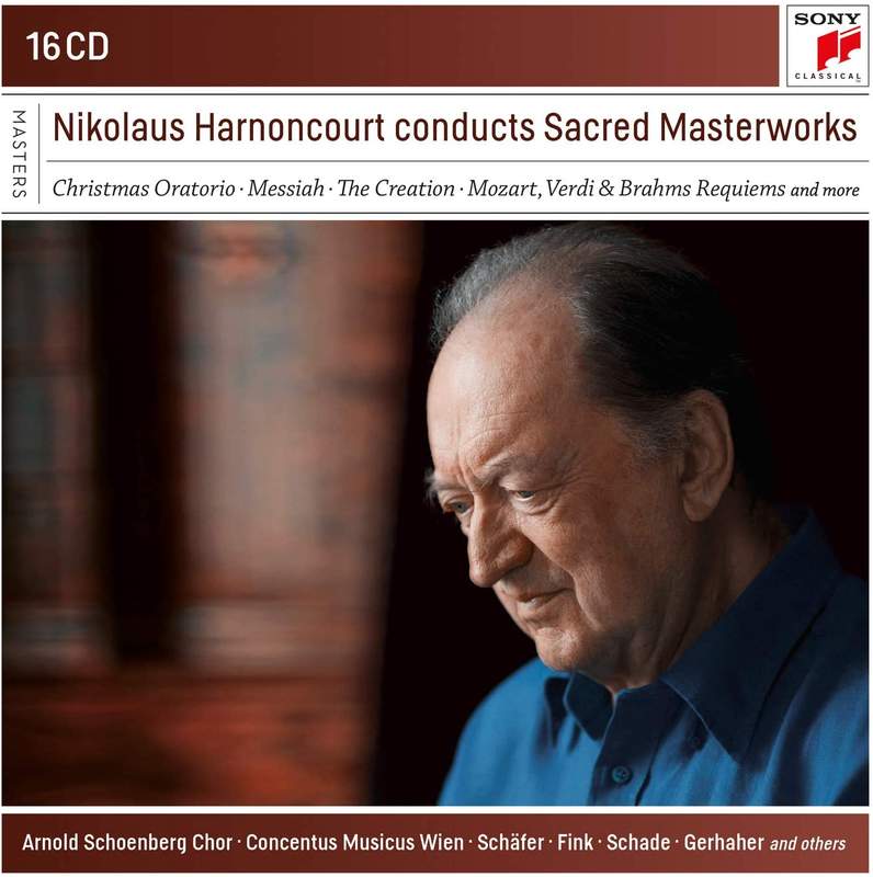 クラシック Harnoncourt Sacred Masterworks 9CD Nikolaus Harnoncourt Conducts Sacred Masterworks - Sony