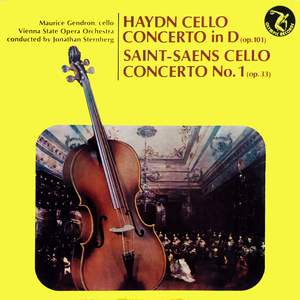 Cello Concerto In D (Op. 101) / Cello Concerto No. 1 (Op. 33)