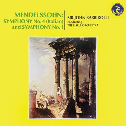 Symphony No. 4 (Italian) And Symphony No. 1