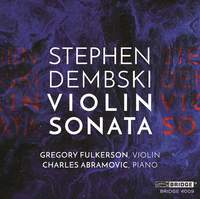 Stephen Dembski: Violin Sonata