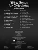 Disney Songs for Xylophone: Arranged by Will Rapp - 25 Favorites Product Image