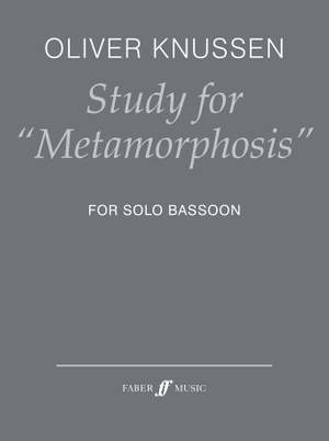 Oliver Knussen: Study for Metamorphosis