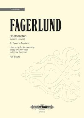 Fagerlund, Sebastian: Autumn Sonata (full score)