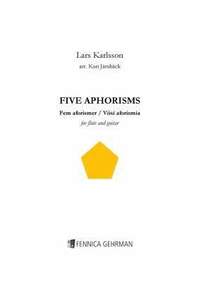 Lars Karlsson_Kari Jamback: Five Aphorisms For Flute and Guitar
