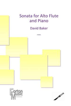 David Baker: Sonata for Alto Flute and Piano