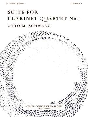 Otto M. Schwarz: Suite for Clarinet Quartet No. 1