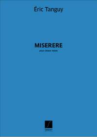 Eric Tanguy: Miserere