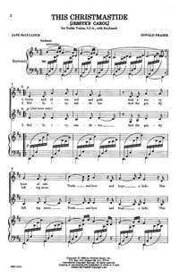 Donald Fraser: This Christmastide (Jessye's Carol)