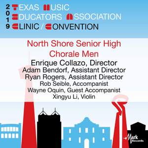 2019 Texas Music Educators Association (TMEA): North Shore Senior High Chorale Men [Live]