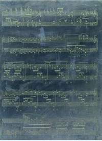 Beethoven – Music engraving plate