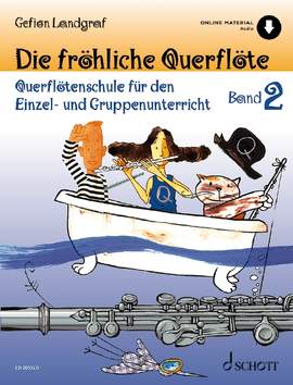 Landgraf, G: Die fröhliche Querflöte Vol. 2