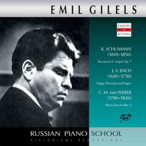J.S. Bach, R. Schumann & Weber: Piano Works (Live)