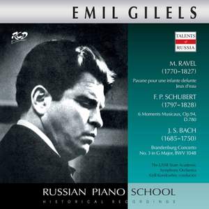 Ravel, Schubert & J.S. Bach: Piano Works