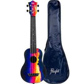 TUSLEE Elise Ecklund Long Neck Travel Ukulele