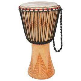 Percussion Plus Honestly Made Ghanaian djembe - rope tuned - 7"